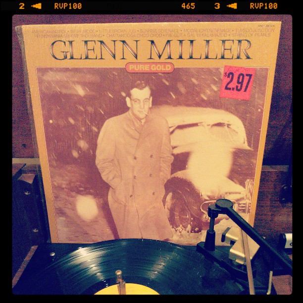 Vinyl record of Glenn Miller, Pure Gold.