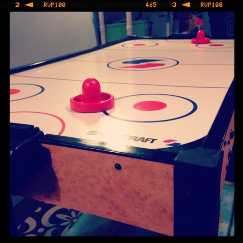 Dumpster air hockey tables are the best air hockey tables.