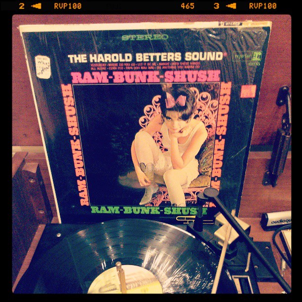 Vinyl record of The Harold Betters Sound, Ram-Bunk-Shush.